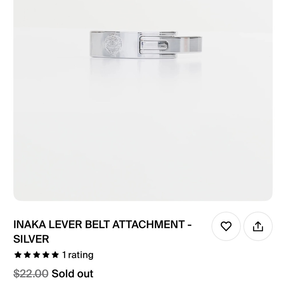 Inaka Lever Belt Attachment